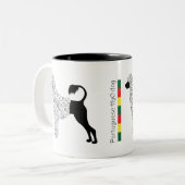 Mug de chien d'eau portugais (Devant gauche)