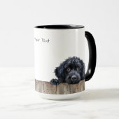 Mug de chien d'eau portugais (Devant droit)