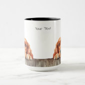 Mug de chien d'Irlande Setter (Centre)