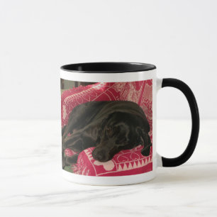 Mug de chien endormi