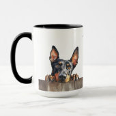 Mug de Chien Pinscher allemand (Gauche)