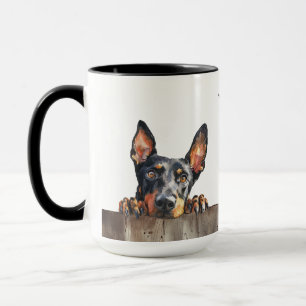 Mug de Chien Pinscher allemand