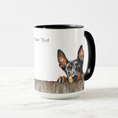 Mug de Chien Pinscher allemand (Devant droit)