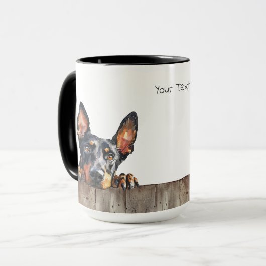 Mug de Chien Pinscher allemand (Devant gauche)
