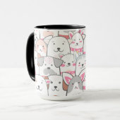 Mug de chiens mignons (Devant gauche)