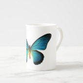 Mug de Chine à l'os bleu papillon (Devant droit)