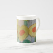 Mug de Chine aux tournesols Abstraits (Devant droit)