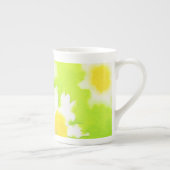 Mug de Chine d'os de marguerite florale (Droite)