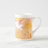 Mug de Chine d'os floraux multicolores (Droite)