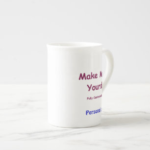 Mug de Chine osseuse personnalisée pour personnal