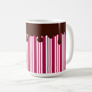 Mug de Chocolat Chaud à la Menthe de Noël