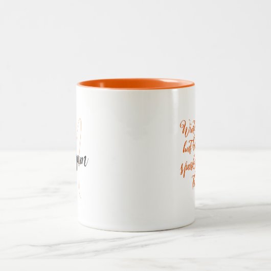 Mug de Chocolat Chaud Mignon avec Nom & Initiale & (Centre)
