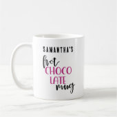 Mug de Chocolat Chaud Personnalisé (Gauche)