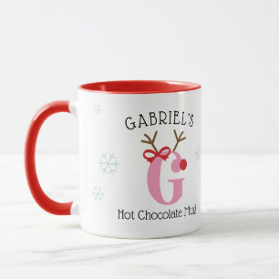 Mug de Chocolat Chaud Personnalisé pour Filles Ren