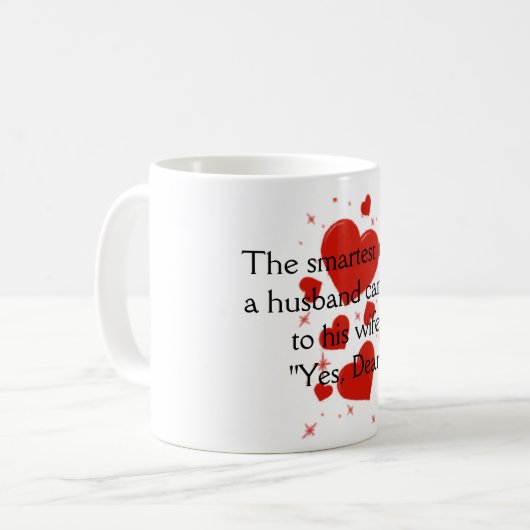 Mug de choses les plus intelligentes (Devant gauche)