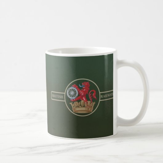 Mug De cible de chemins de fer crête britannique de (Droite)