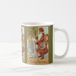 Mug de cidre de pomme de Noël des années 1800