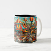Mug de cirque parade des années 1930 (Devant droit)