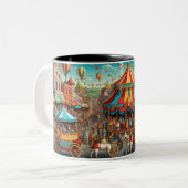 Mug de cirque parade des années 1930 (Devant gauche)