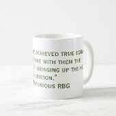 Mug de citation célèbre RBG (Devant droit)