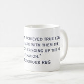 Mug de citation célèbre RBG (Devant droit)