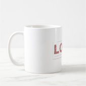 Mug de citation d'amour romantique - Cadeau mignon (Gauche)