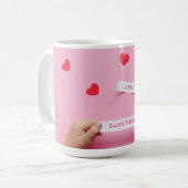 Mug de citation d'amour romantique - Cadeau parfai (Devant gauche)