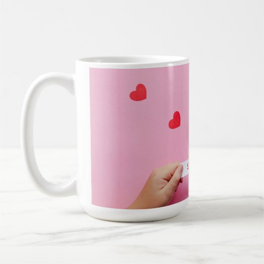 Mug de citation d'amour romantique - Cadeau parfai (Gauche)
