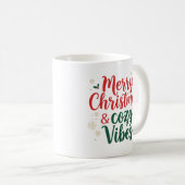 Mug de citation de Noël, mug de cadeau de vacances (Devant droit)