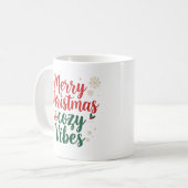 Mug de citation de Noël, mug de cadeau de vacances (Devant gauche)
