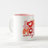 Mug de citation Motivationnelle à deux tons, Inspi (Devant gauche)