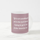 Mug de citations de la vie par la poète Adiela Ako (Devant droit)