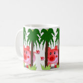 Mug de cochon pour enfants (Devant gauche)