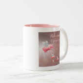 Mug de cochon volant personnalisé (Devant droit)