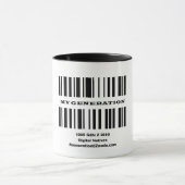 Mug de CODE DE BARRE Z Génération (Centre)