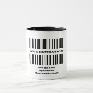 Mug de CODE DE BARRE Z Génération