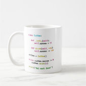 Mug de code de programmation drôle pour les ingéni (Gauche)