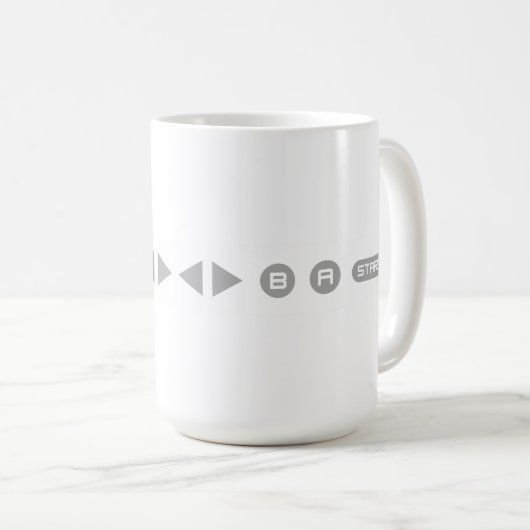 Mug de code de vie moderne 30 (Devant droit)