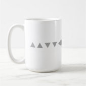Mug de code de vie moderne 30 (Gauche)