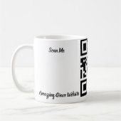Mug de code QR Grace Extraordinaire (Gauche)