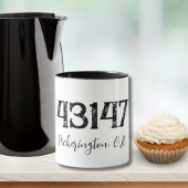 Mug de code zip désorganisé