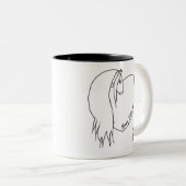 Mug de coeur original (Devant droit)