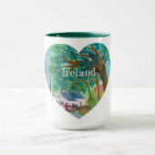 Mug de coeur souvenir d'Irlande (Centre)