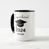 MUG DE COFFE DE DIPLÔME PERSONNALISÉ (Devant gauche)