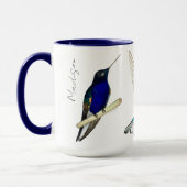 Mug de colibris personnalisés (Gauche)