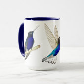 Mug de colibris personnalisés (Devant gauche)