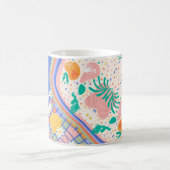 Mug de collage artistique et magnifique | multicou (Centre)