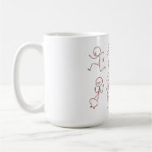 Mug de collection Stickman à main (Gauche)