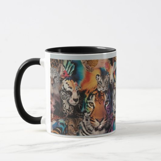 Mug de combo Posters de animaux écotiques - Vibran (Gauche)