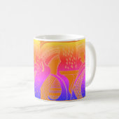 Mug de commérages orange inspiré de la Grèce mycén (Devant droit)
